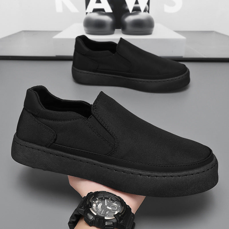 Damen Bequeme Slip-On Sneakers mit dämpfender Sohle und atmungsaktivem Obermaterial EB