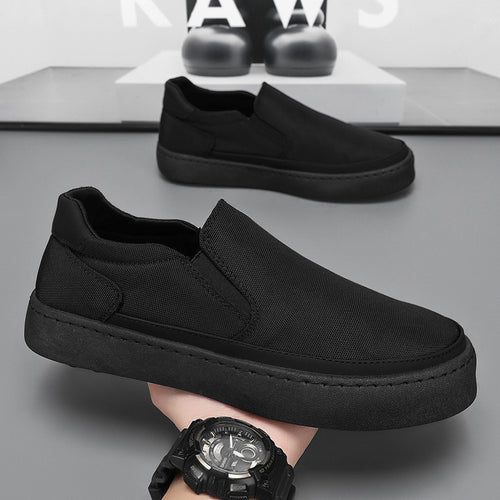 Damen Bequeme Slip-On Sneakers mit dämpfender Sohle und atmungsaktivem Obermaterial EB