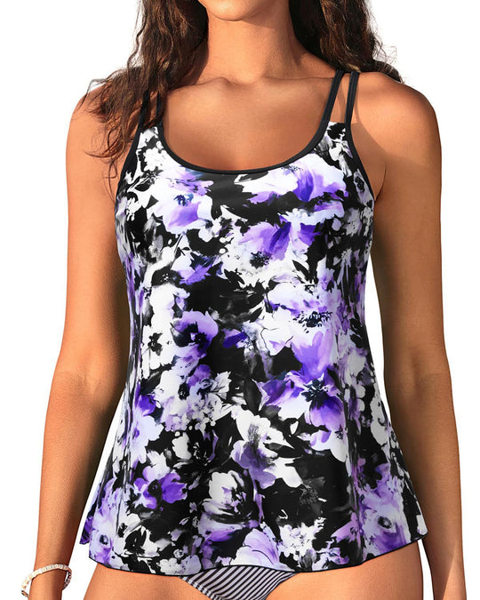 Damen Sportliches Tanktop mit verstellbaren Trägern EB