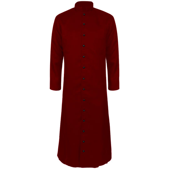 Damen nan eleganter Maxicape-Mantel mit gestuften Schultercapes und Stehkragen Eb
