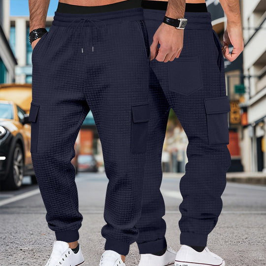 Herren Cargo-Hose mit elastischem Bund und praktischen Seitentaschen EB