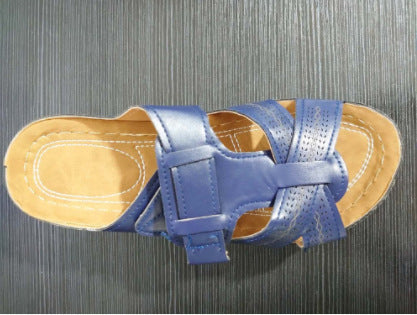 Damen Komfortable Fußbett-Sandalen mit verstellbarem Riemen EB