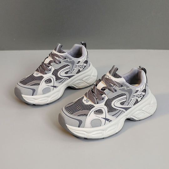 Damen Sportliche Sneakers mit innovativem Design und stoßdämpfender Sohle EB