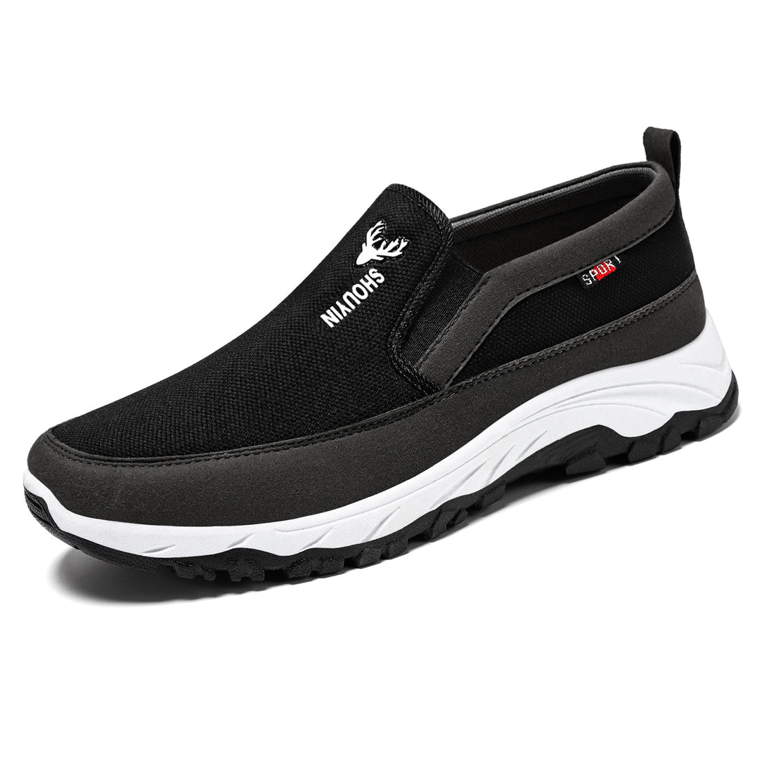Damen Sportliche Slip-On Sneakers EB