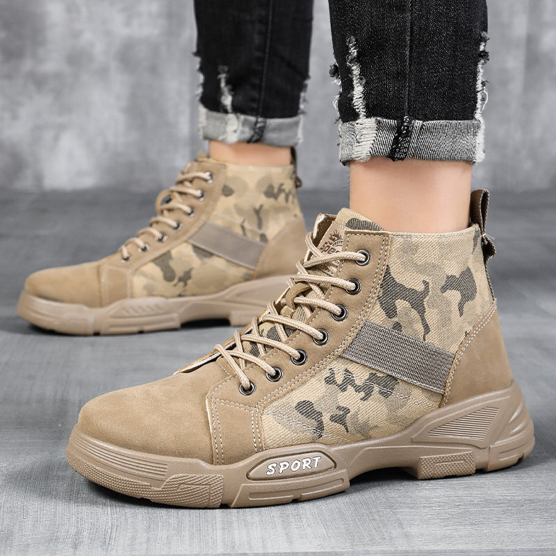 Herren Hochwertige Freizeitstiefel mit robustem Obermaterial EB