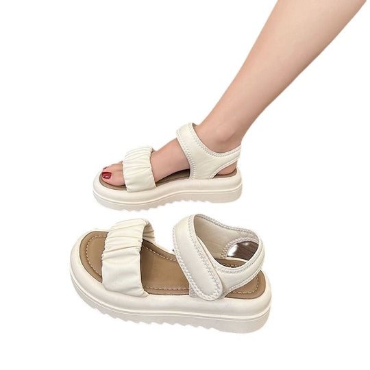 Damen Strapazierfähige Sommer-Sandalen mit gepolstertem Obermaterial und rutschfester Sohle EB