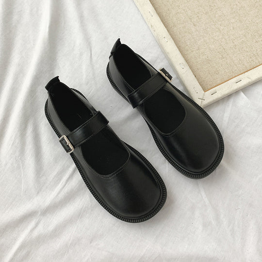 Damen elegante Mary Jane Schuhe mit verstellbarem Riemchen und weichem Innenfutter EB