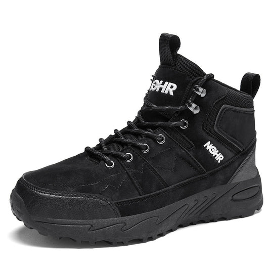 Damen Outdoor-Wanderschuhe mit rutschfester Profilsohle und hohem Schaft EB