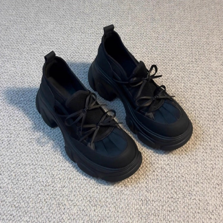 Damen Sportliche Sneakers mit voluminösem Sohlen-Design EB