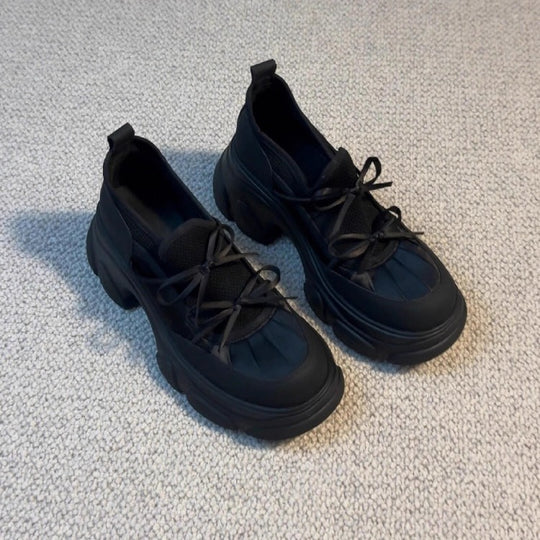 Damen Sportliche Sneakers mit voluminösem Sohlen-Design EB