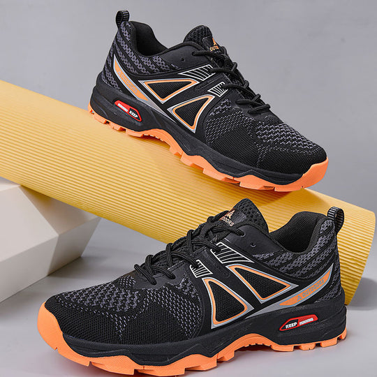 Damen Sportliche und atmungsaktive Trailrunning-Schuhe mit rutschfester Sohle EB