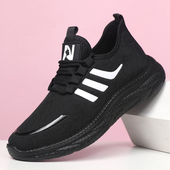 Damen Sportliche Sneakers mit flexibler Sohle und atmungsaktivem Obermaterial EB