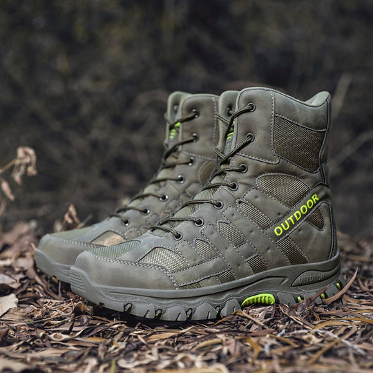 Damen Outdoor-Wanderschuhe mit robuster Profilsohle und atmungsaktivem Obermaterial EB