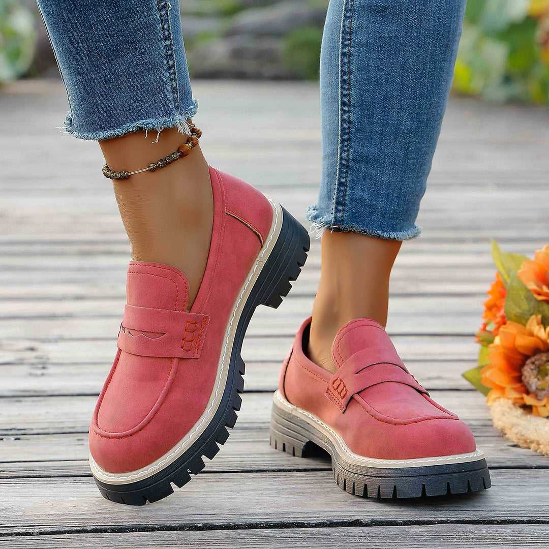 Damen komfortable Slipper mit rutschfester Sohle EB