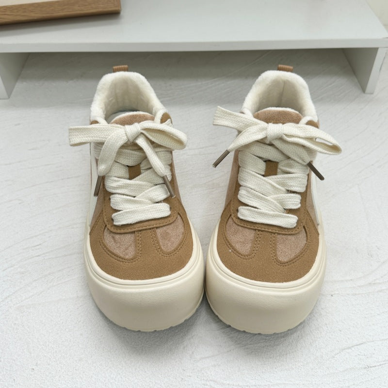 Damen Komfortable Sneakers mit weichem Innenfutter und sportlichem Design EB
