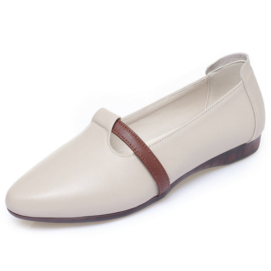 Damen Ballerinas mit elegantem Riemen und komfortablem Fußbett EB