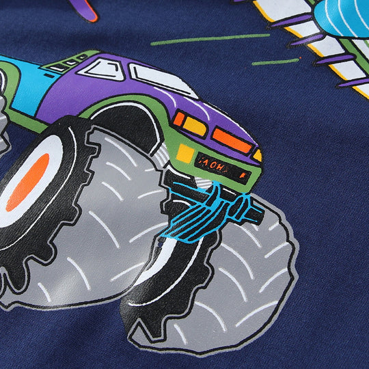 Jungen T-Shirt mit aufregendem Fahrzeug-Design EB
