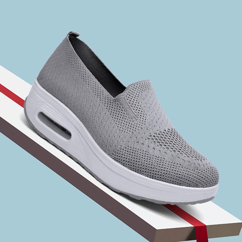 Damen Komfortable Slip-On Sneakers mit dämpfendem Air-System EB