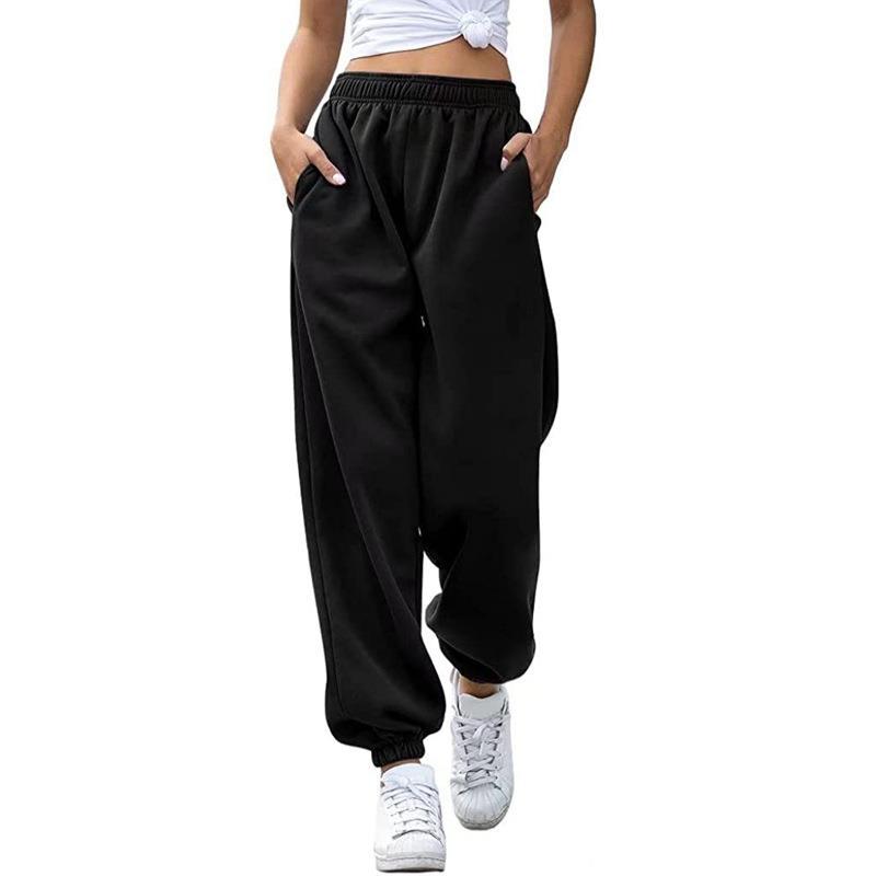 Damen nan gemütliches Lounge-Jogginganzug-Set mit Oversize-Hoodie und elastischer High-Waist Jogginghose EB