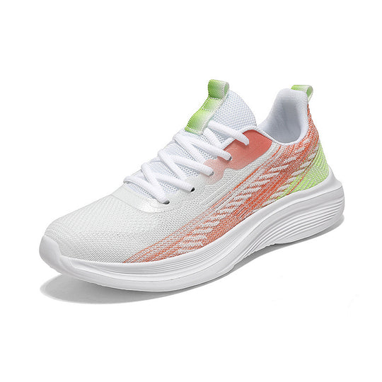 Damen Sportliche atmungsaktive Sneakers mit flexiblem Obermaterial EB