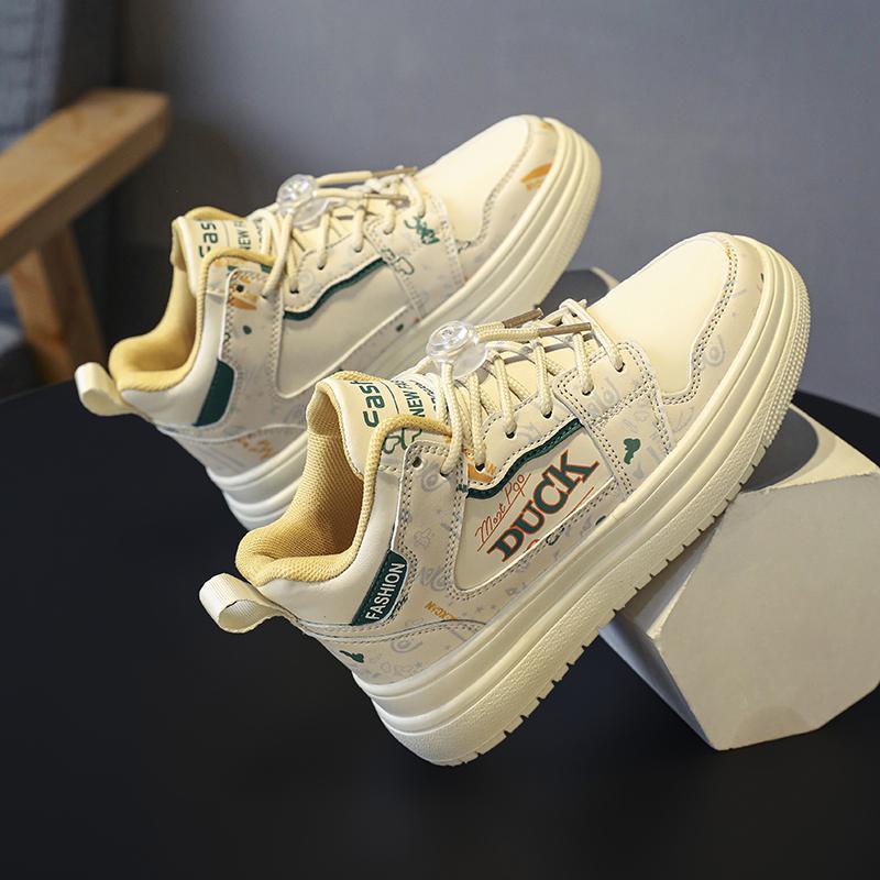 Damen Hohe Sneaker mit trendigem Print und gepolsterter Sohle EB