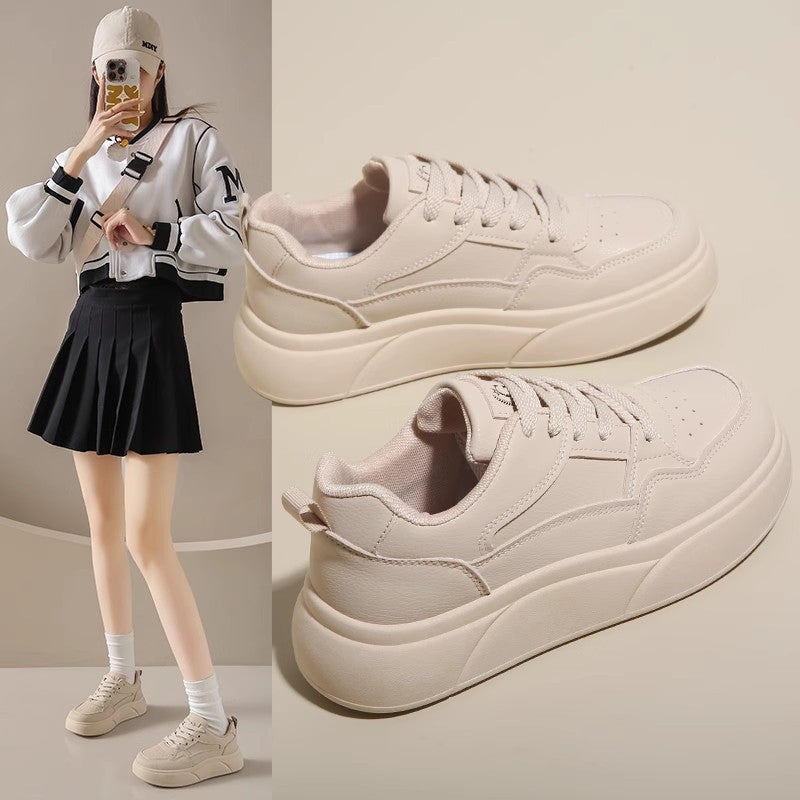 Damen Chunky Sneakers mit atmungsaktivem Obermaterial und komfortabler Sohle EB