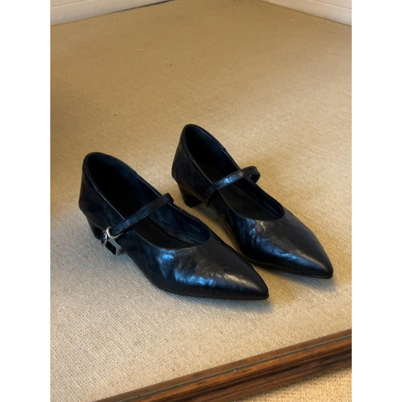 Damen Elegante und bequeme Pumps mit Riemchen EB