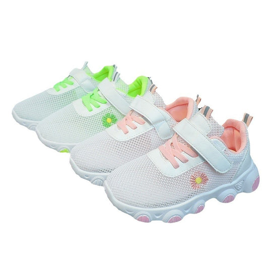 Damen Atmungsaktive Komfort Sneaker mit praktischem Klettverschluss EB