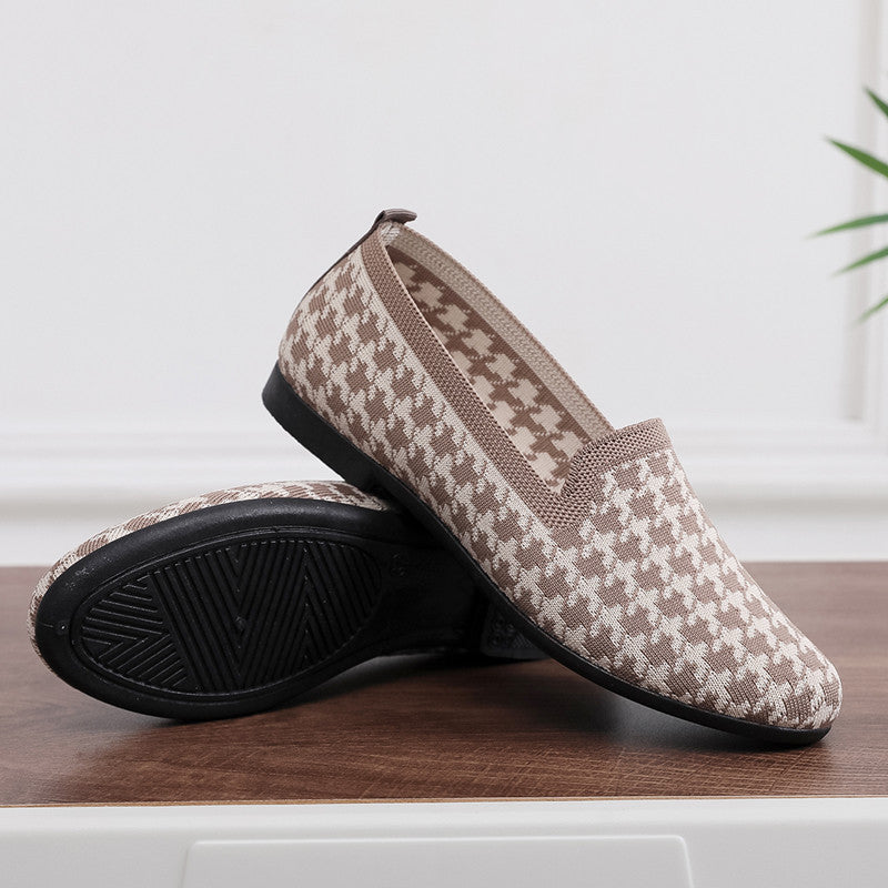Damen elegante Mokassins mit rutschfester Sohle EB