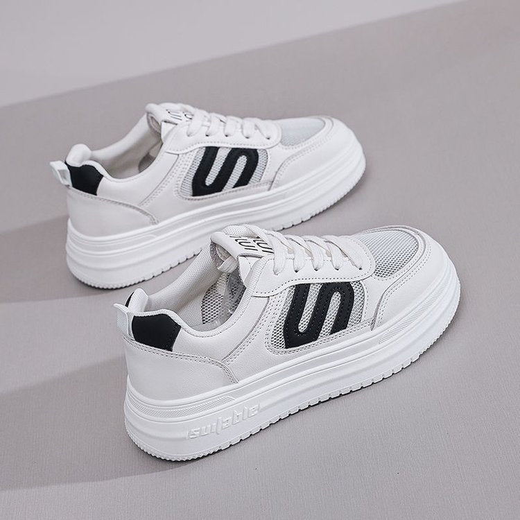 Damen Sneaker mit rutschfester Sohle und atmungsaktivem Mesh-Obermaterial EB