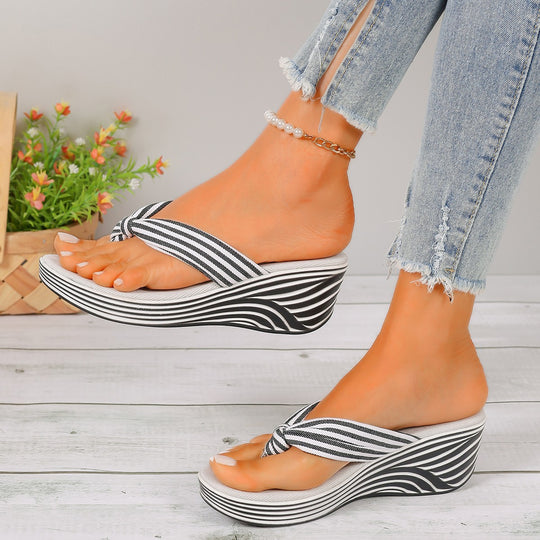 Damen Keil-Flip-Flops EB