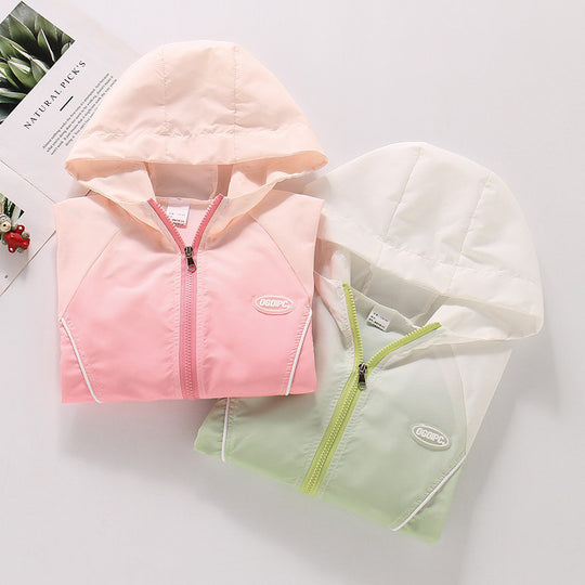 Damen nan leichte wasserabweisende Übergangsjacke mit Kapuze und Reißverschlusstaschen R&B