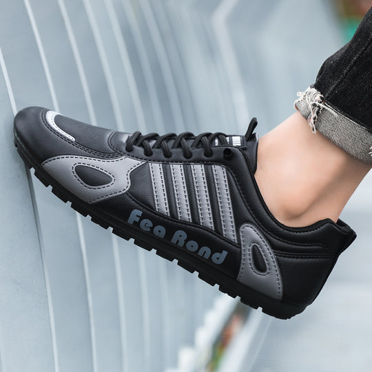 Damen Sportliche Freizeitfußballschuhe mit rutschfester Sohle und atmungsaktiver Obermaterialstruktur EB