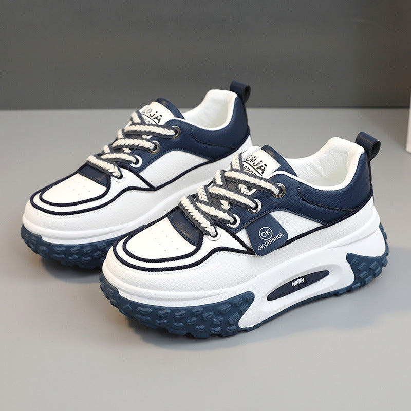 Damen bequeme Chunky Sneaker mit dämpfendem Sohlenprofil EB