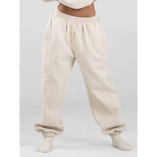 Damen nan oversized Kapuzenpullover mit Kängurutasche und weichem Fleece-Innenfutter EB