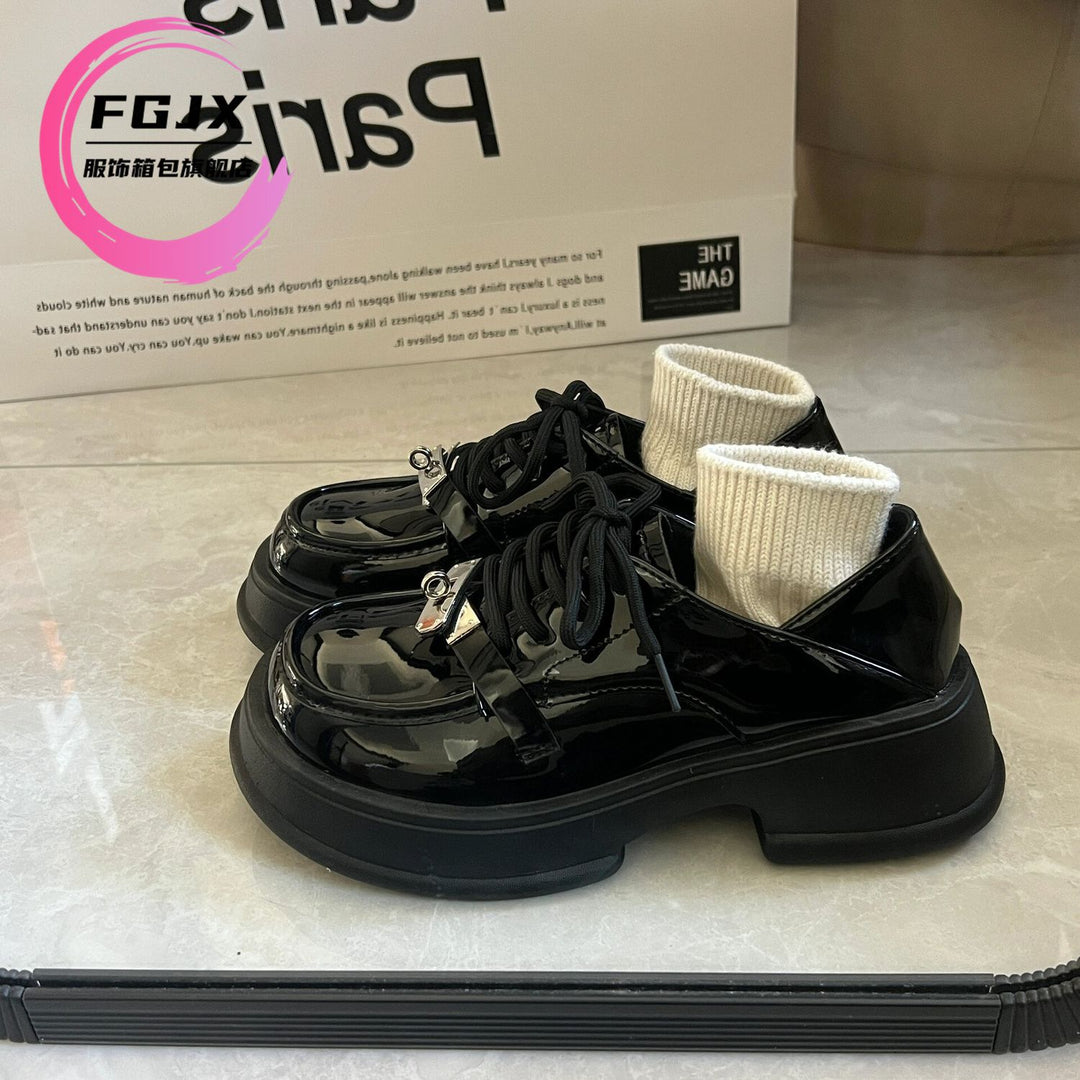 Damen Modische Chunky Schnürschuhe mit innovativem Wow-Effekt und hochwertiger Verarbeitung EB