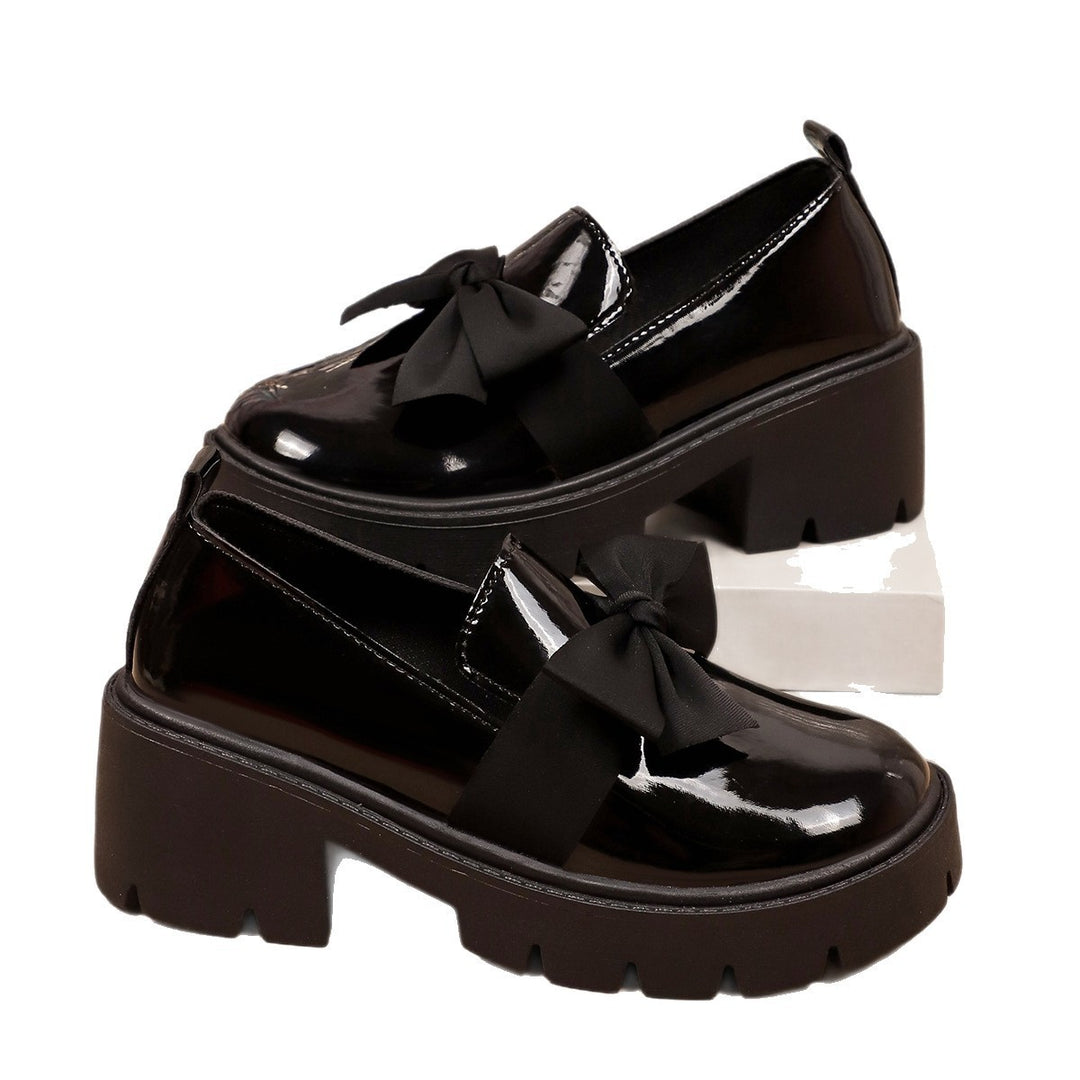 Damen Wedge-Pantoletten mit Schleifen-Detail EB