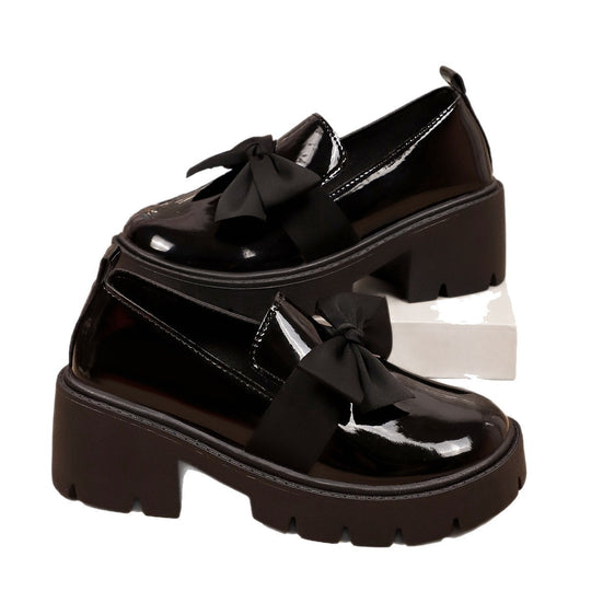 Damen Wedge-Pantoletten mit Schleifen-Detail EB