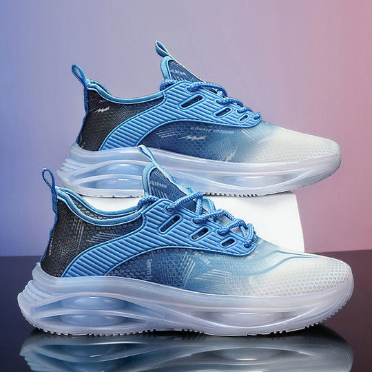 Damen Sportliche Leichtgewicht Sneakers mit atmungsaktivem Obermaterial EB