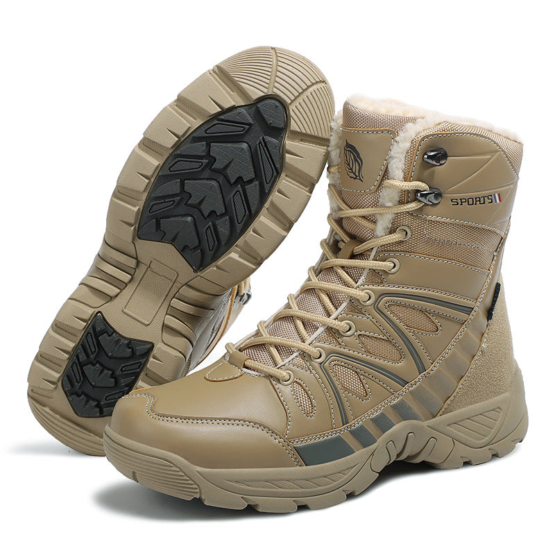 Damen Isolierte Winterstiefel mit rutschfester Sohle und wärmendem Innenfutter EB