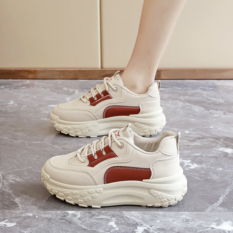 Damen Chunky Sneaker mit sportlichem Design und robustem Profil EB
