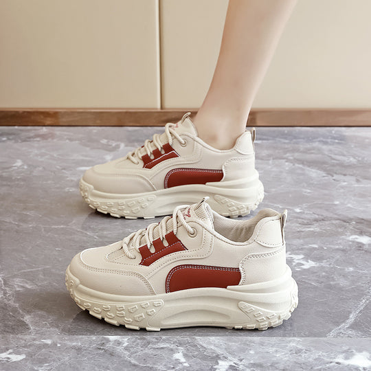 Damen Chunky Sneaker mit sportlichem Design und robustem Profil EB