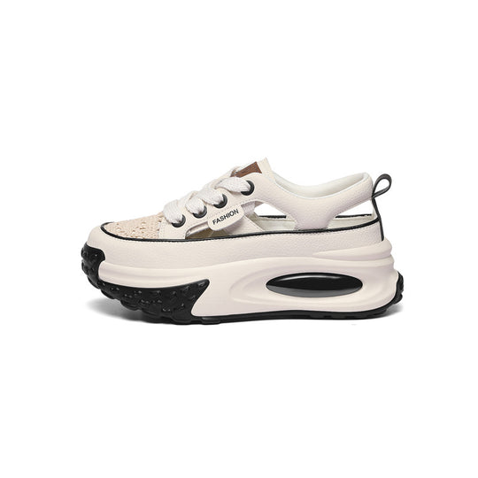 Damen Komfortable und stylische Sneakers mit atmungsaktiver Mesh-Oberfläche EB