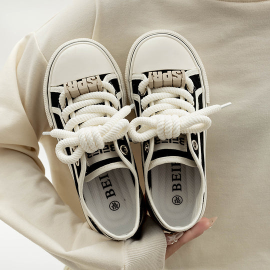 Damen Klassische und bequeme Sneakers mit lässigem Design EB