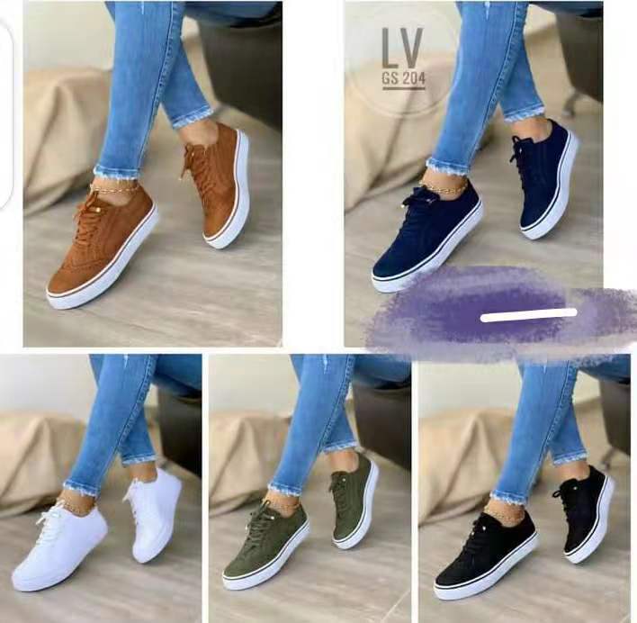 Damen Sneaker mit modischem Textilobermaterial und dämpfender Sohle EB
