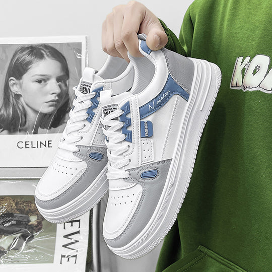 Damen Modische Sneakers mit atmungsaktiver Oberflächenstruktur und komfortabler Dämpfung EB