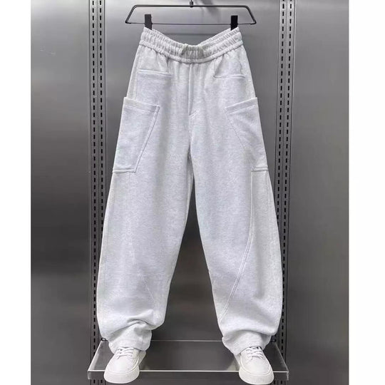 Damen bequeme Sweathose mit Cargo-Taschen EB