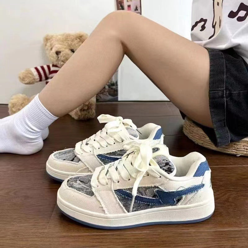 Damen Sportliche Sneakers mit einzigartigem Textil-Obermaterial und komfortabler Dämpfung EB