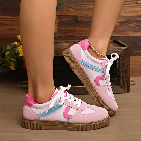 Damen Sportliche Sneakers mit modischem Farbverlauf EB