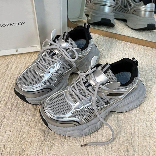 Damen Sportliche und komfortable Sneakers mit rutschfester Sohle EB